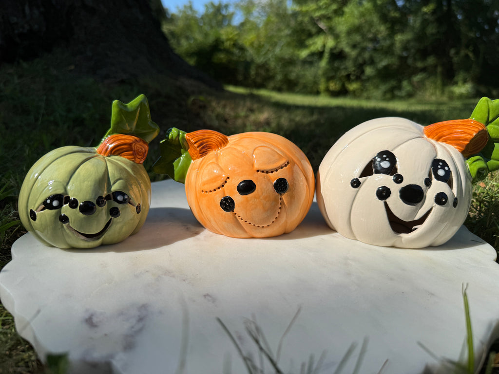 Lighted Jack O'Lantern Set