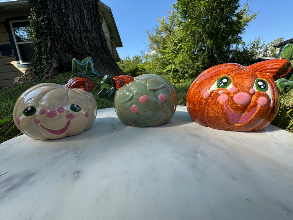 Jack O'Lantern Pumpkin Set