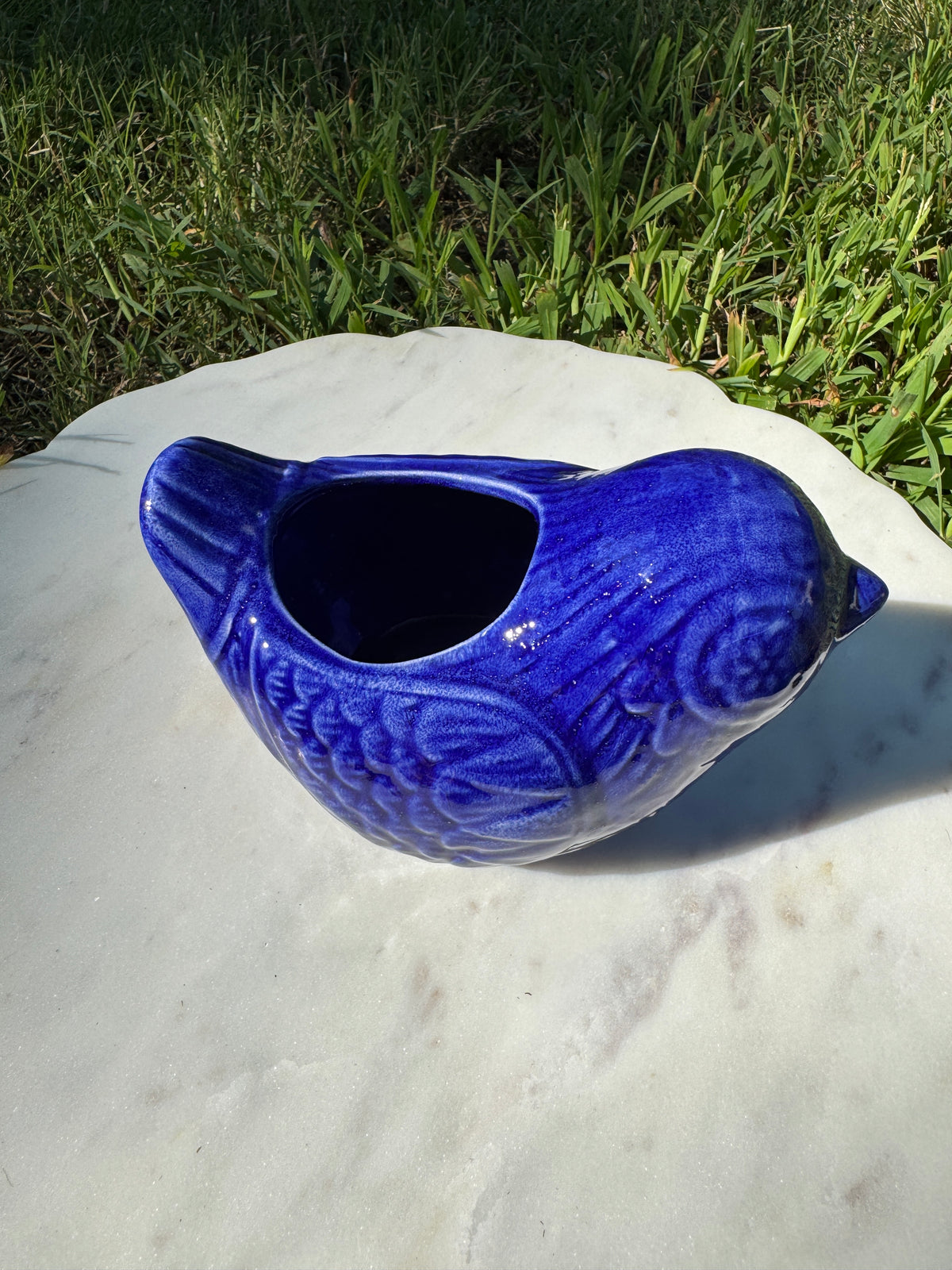 Blue Bird Planter