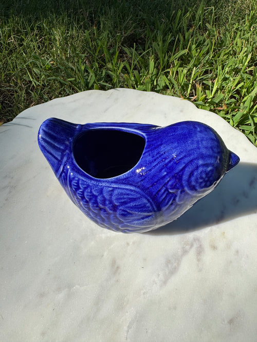 Blue Bird Planter