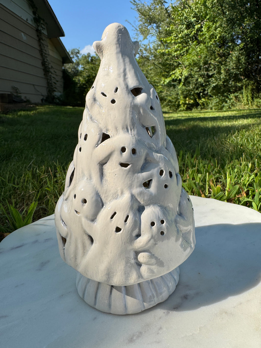 Lighted Ghost Tree