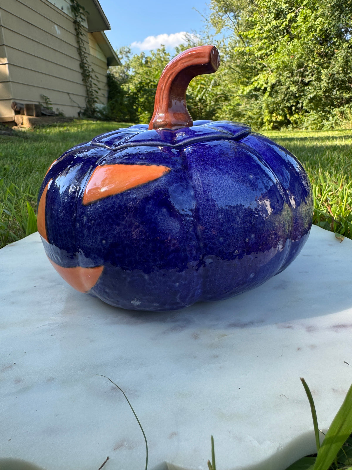 Pumpkin Candy Jar