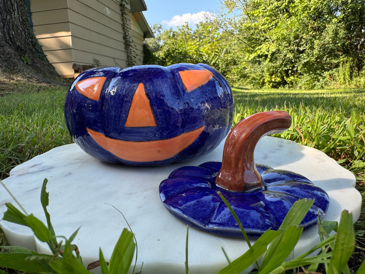 Pumpkin Candy Jar