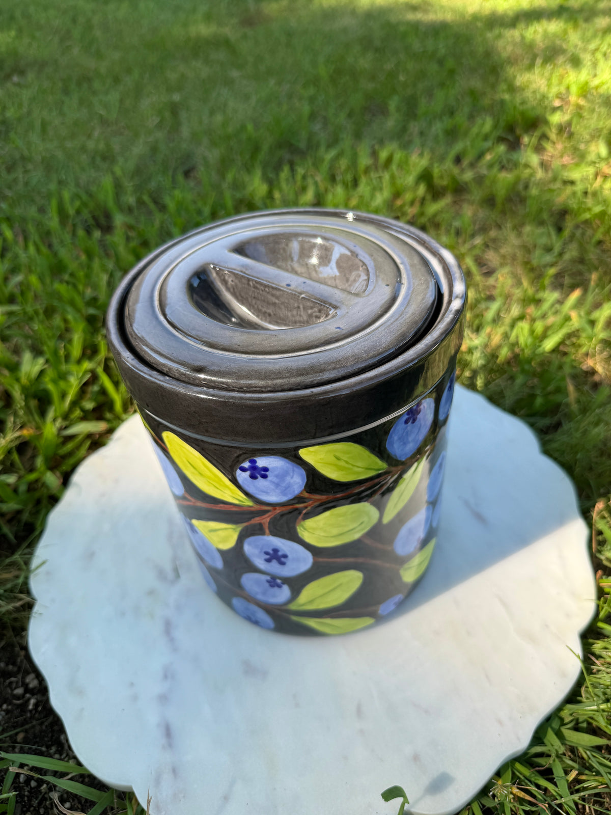 Discounted Test Run Price! Blueberry Canister