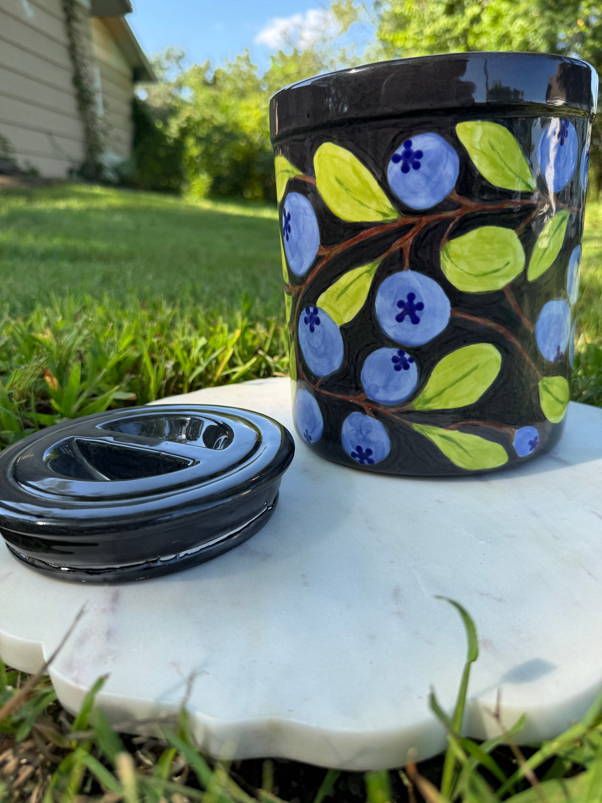 Discounted Test Run Price! Blueberry Canister