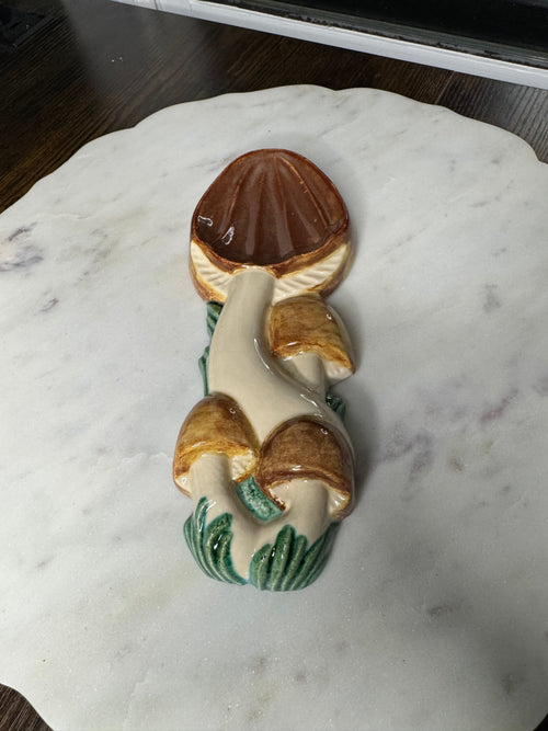 Arnel's Merry Mushroom Spoon Rest made from vintage mold