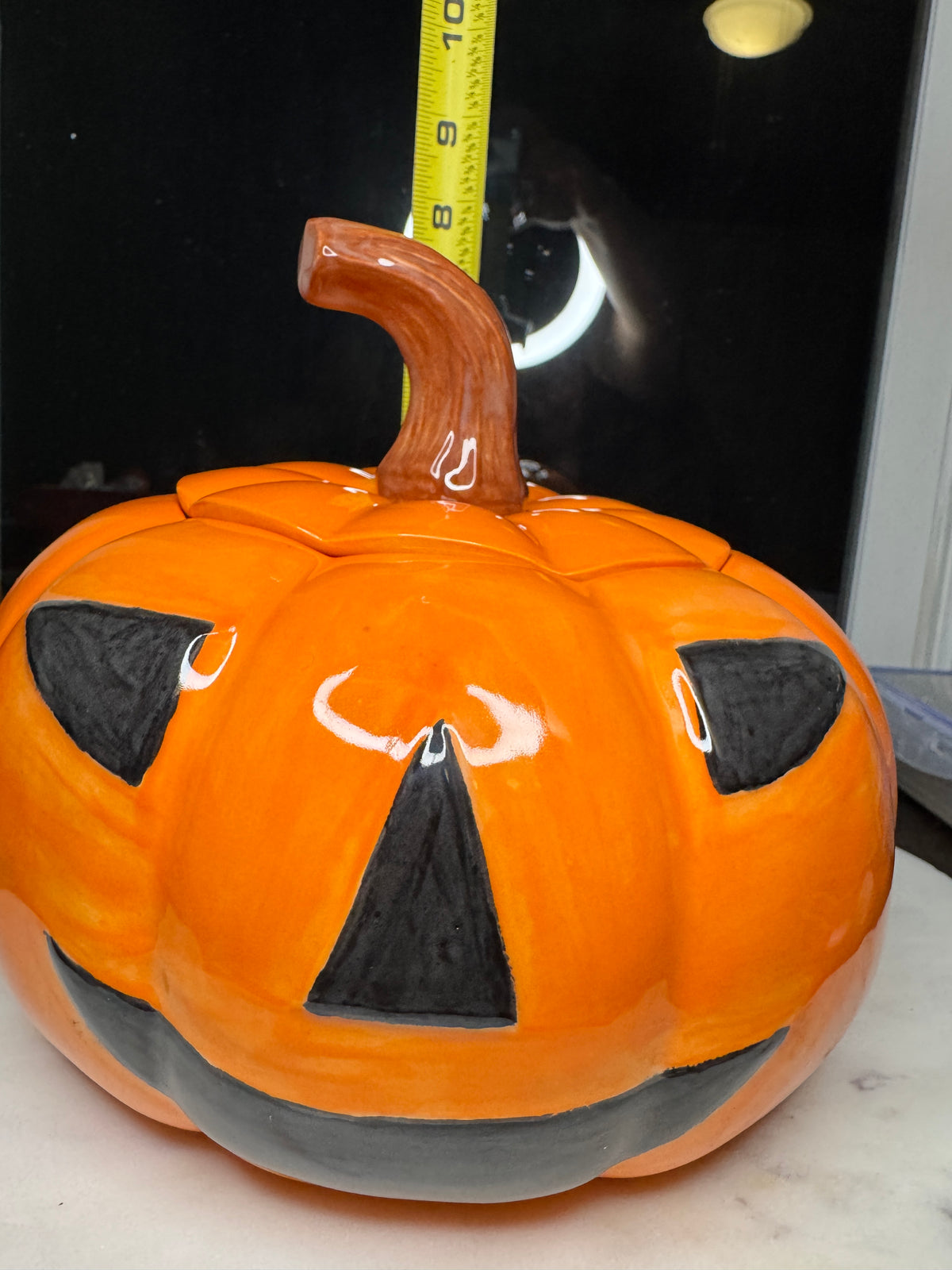Pumpkin Candy Jar