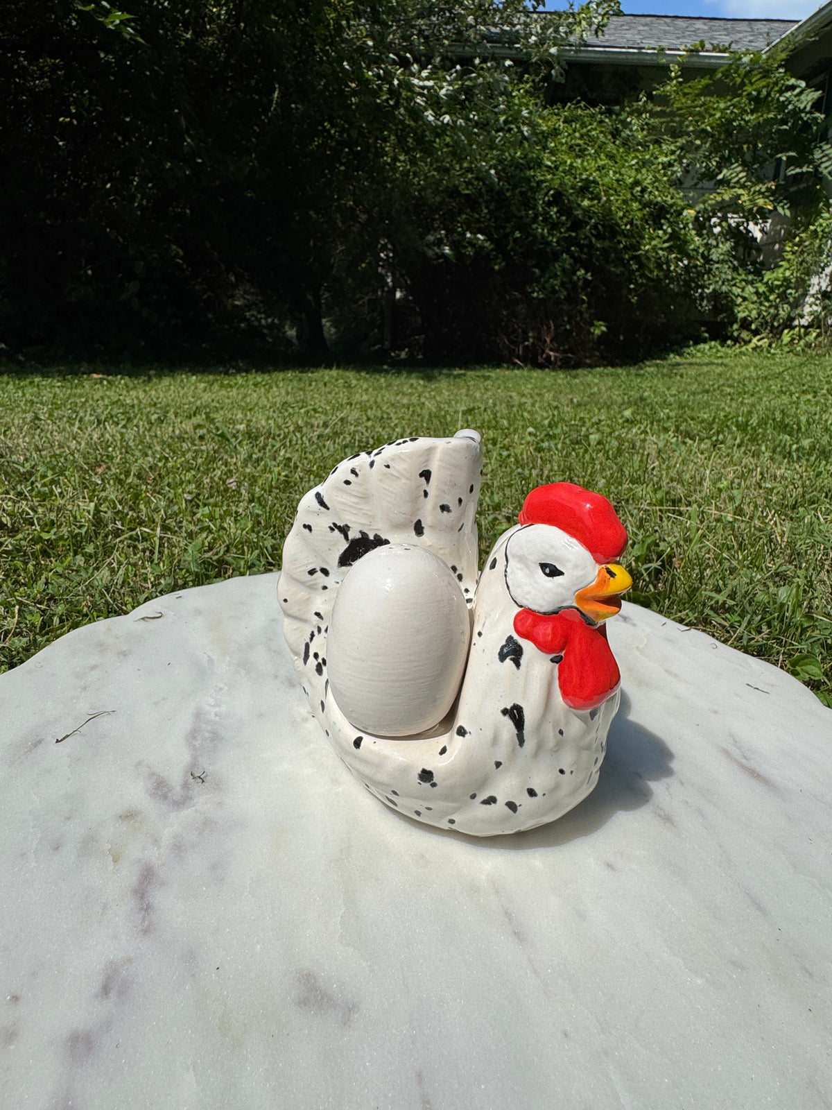 Chicken Napkin Holder with Salt and Pepper Shakers
