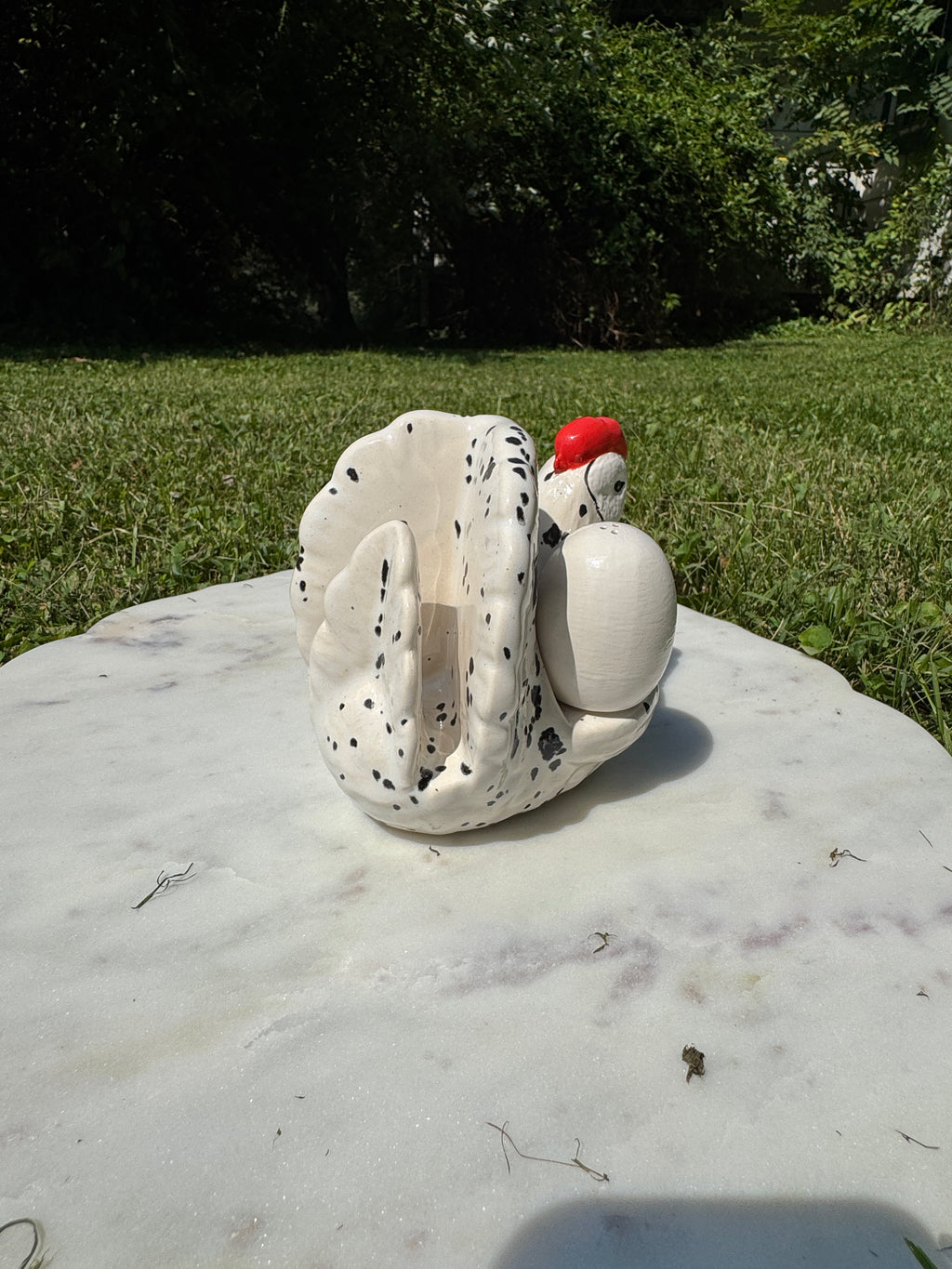 Chicken Napkin Holder with Salt and Pepper Shakers