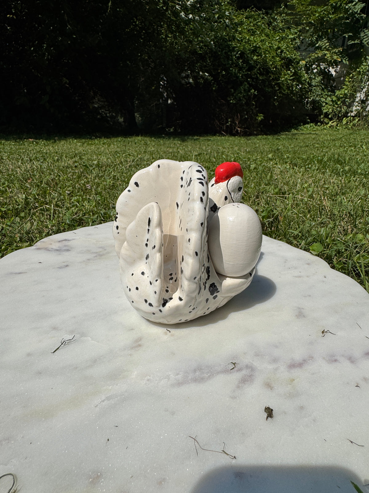 Chicken Napkin Holder with Salt and Pepper Shakers