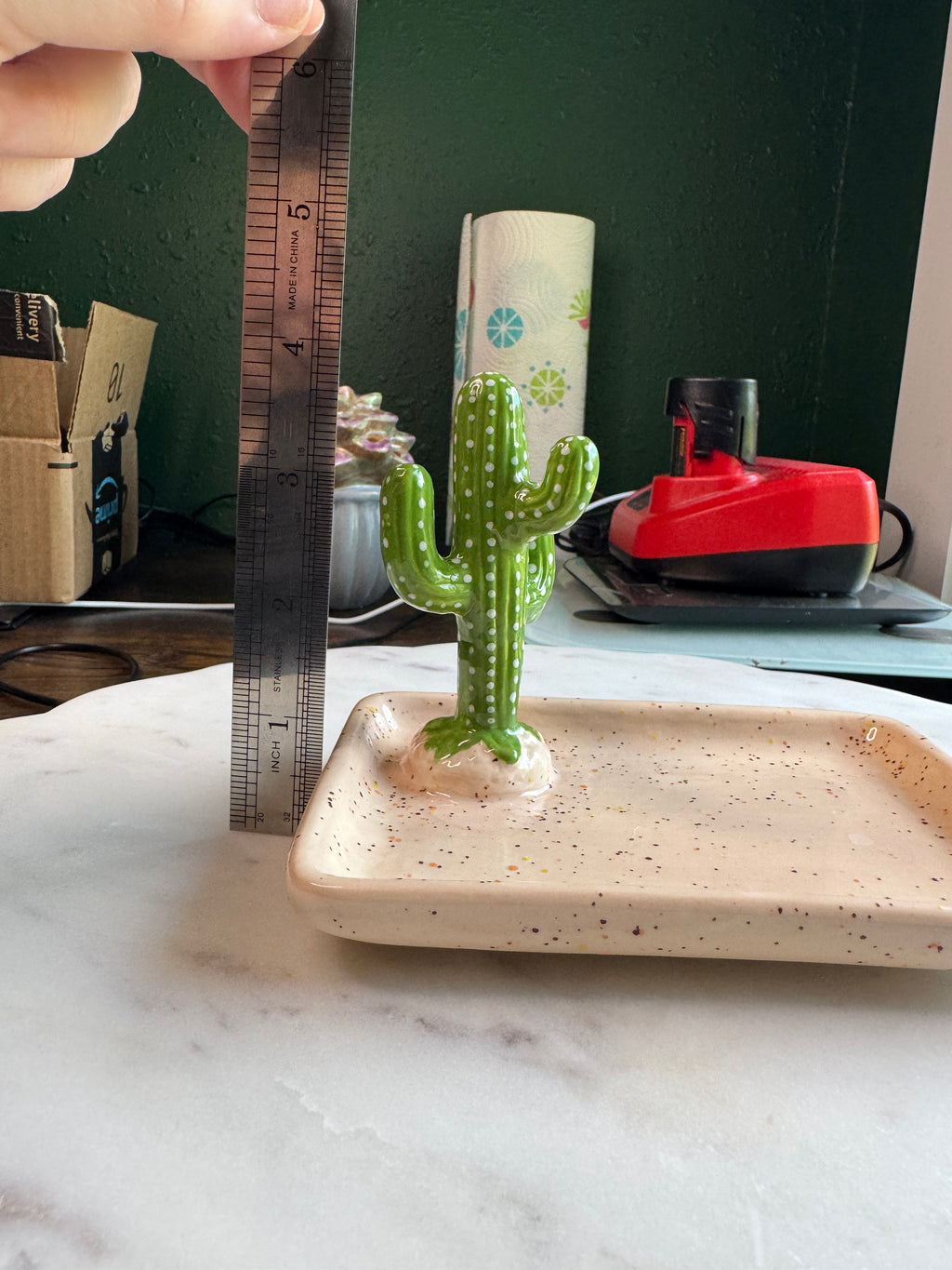 Cactus Jewelry Tray